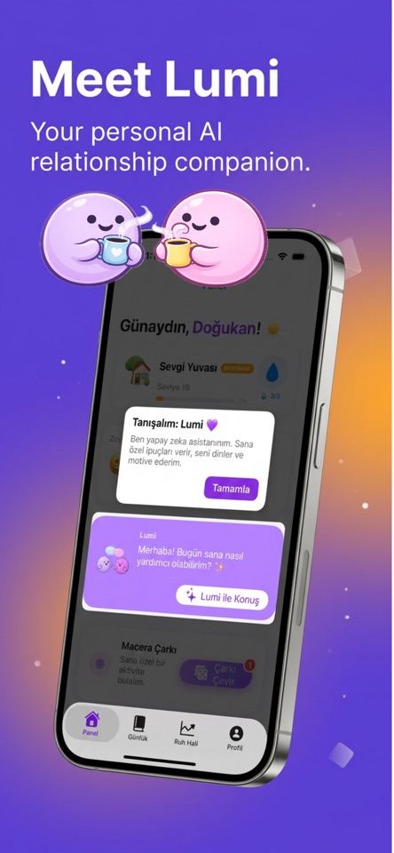 Lumi uygulama ekranı